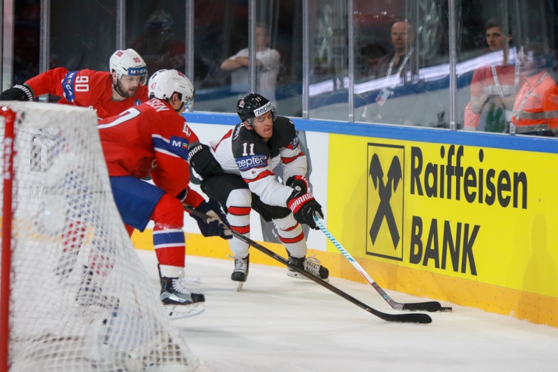 Photo hockey Championnats du monde -  : Canada (CAN) vs Norvge (NOR) - Le Canada droule