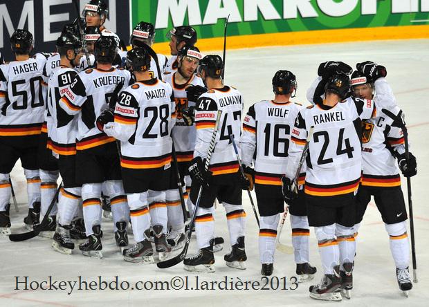 Photo hockey Championnats du monde -  : France (FRA) vs Allemagne (GER) - Mondial 13 : Les Bleus s