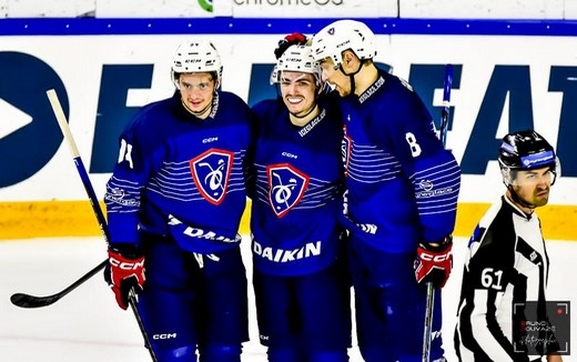 Photo hockey Championnats du monde -  : France (FRA) vs Autriche (AUT) - Mondial 23: In extremis
