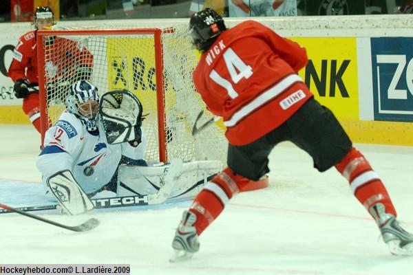 Photo hockey Championnats du monde - Championnats du monde - CM09 - J1 : La France proche de l