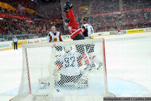 Photo hockey Championnats du monde - Championnats du monde - CM09 - J3 : La Suisse bat l