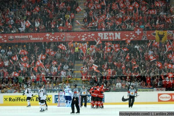 Photo hockey Championnats du monde - Championnats du monde - CM09 - J3 : La Suisse bat l