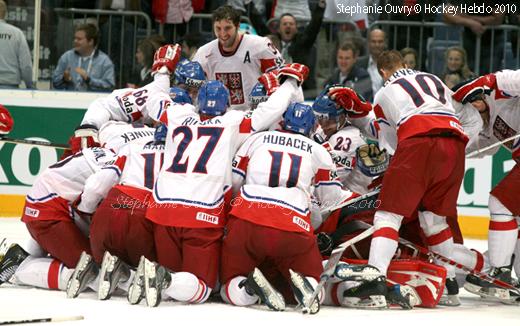 Photo hockey Championnats du monde - Championnats du monde - Hockey mondial 10: Les Tchques en finale