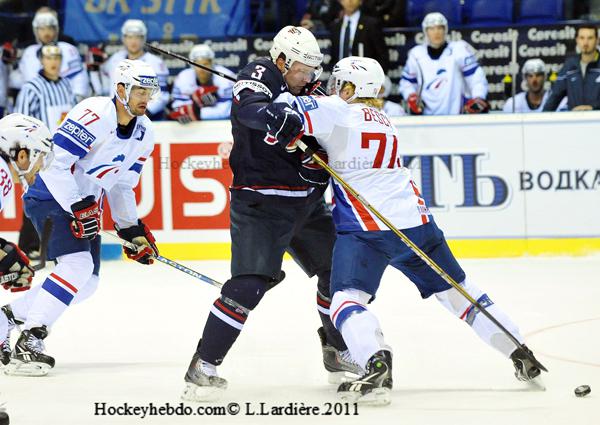 Photo hockey Championnats du monde - Championnats du monde - Mondial 11 : La France prs du but