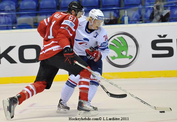 Photo hockey Championnats du monde - Championnats du monde - Mondial 11: La France trop tendre !