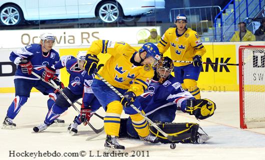 Photo hockey Championnats du monde - Championnats du monde - Mondial 11: Les Bleus battus