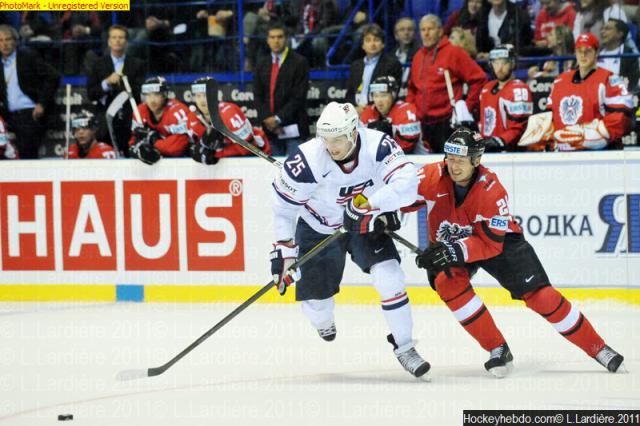 Photo hockey Championnats du monde - Championnats du monde - Mondial 11: Les Etats-Unis ralistes