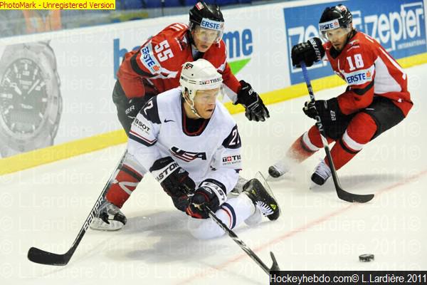 Photo hockey Championnats du monde - Championnats du monde - Mondial 11: Les Etats-Unis ralistes