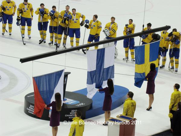 Photo hockey Championnats du monde - Championnats du monde - Mondial 2011 :  La Finlande vaut de lor 