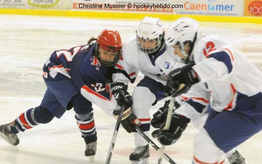 Photo hockey Championnats du monde - Championnats du monde - Mondial Fminin : France vs Grde Bretagne