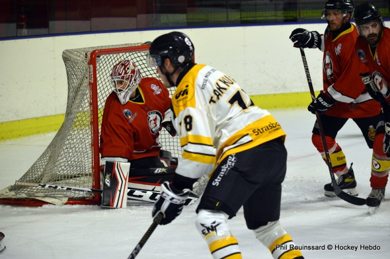 Photo hockey Coupe de France - Coupe de France - 1/16 de Finale : Besanon vs Strasbourg  - Logique domination sans partage