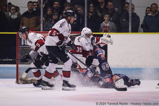 Photo hockey Coupe de France - Coupe de France - 1/16 de Finale : Clermont-Ferrand vs Bordeaux - CDF : Une leon de hockey