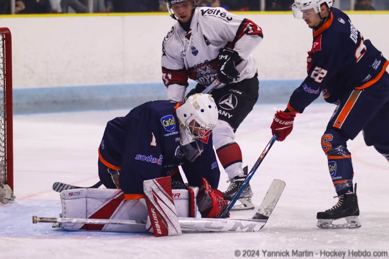 Photo hockey Coupe de France - Coupe de France - 1/16 de Finale : Clermont-Ferrand vs Bordeaux - CDF : Une leon de hockey