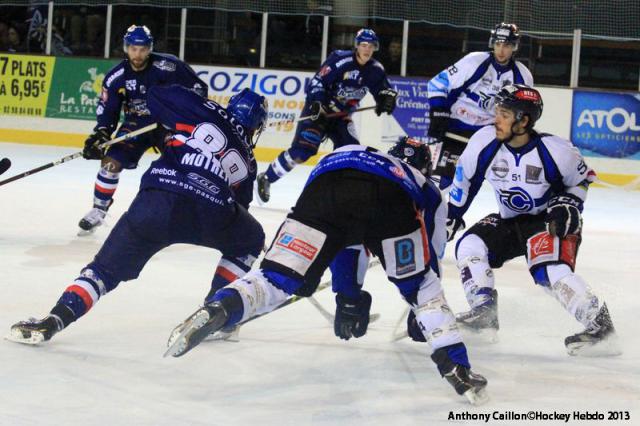 Photo hockey Coupe de France - Coupe de France : 1/16me  : Brest  vs Nantes - Nantes sort Brest