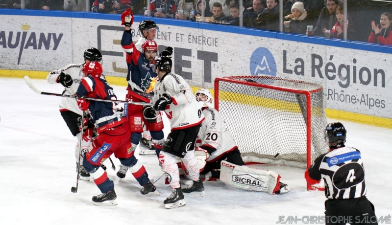 Photo hockey Coupe de France - Coupe de France - 1/2 de Finale : Grenoble  vs Amiens  - Grenoble en finale de Coupe !