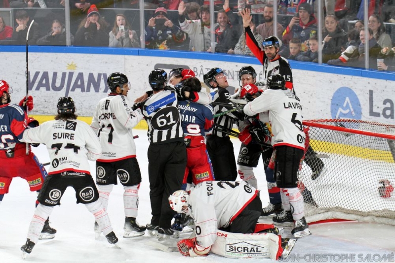 Photo hockey Coupe de France - Coupe de France - 1/2 de Finale : Grenoble  vs Amiens  - Grenoble en finale de Coupe !