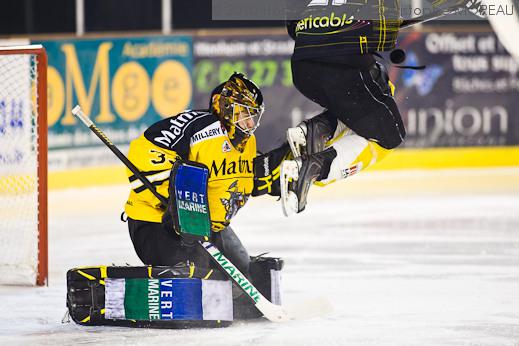 Photo hockey Coupe de France - Coupe de France : 1/2 finale : Strasbourg  vs Rouen - Il s