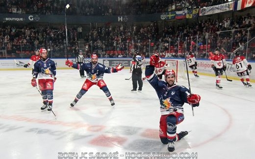 Photo hockey Coupe de France - Coupe de France - 1/4 de Finale : Grenoble  vs Amiens  - Grenoble file en demi finale !