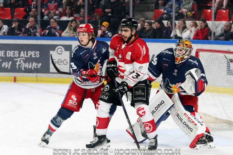 Photo hockey Coupe de France - Coupe de France - 1/4 de Finale : Grenoble  vs Amiens  - Grenoble file en demi finale !