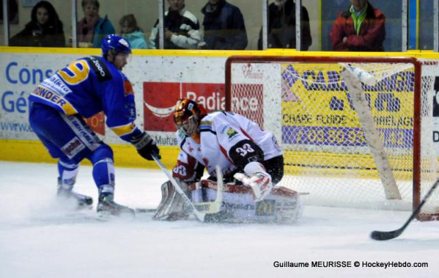 Photo hockey Coupe de France - Coupe de France : 1/4 finale  : Dijon  vs Brianon  - La route de Bercy passe par l