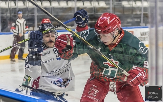 Photo hockey Coupe de France - Coupe de France - 1/4 Finale : Cergy-Pontoise vs Angers  - CDF: Les Ducs senvolent pour la demi-finale
