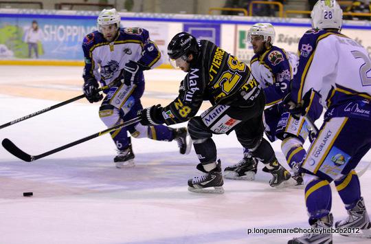 Photo hockey Coupe de France - Coupe de France : 1/8me  : Rouen vs Reims - Rouen sans trembler.