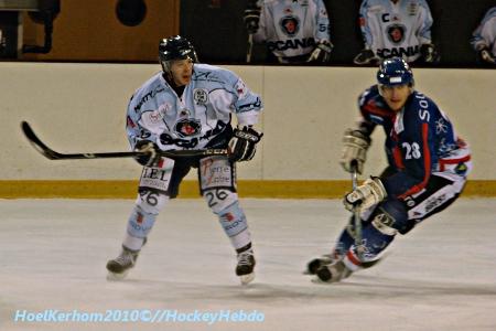 Photo hockey Coupe de France - Coupe de France : 1/8me de finale : Brest  vs Angers  - Le choc des leaders.