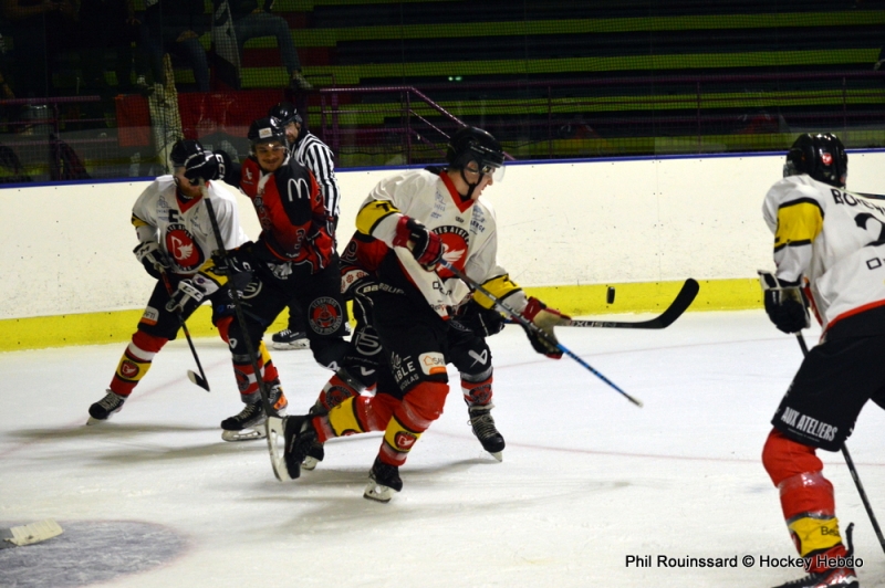 Photo hockey Coupe de France - Coupe de France - 1er tour : Besanon vs Mulhouse - CDF : Les Aigles volent vers le 2e tour