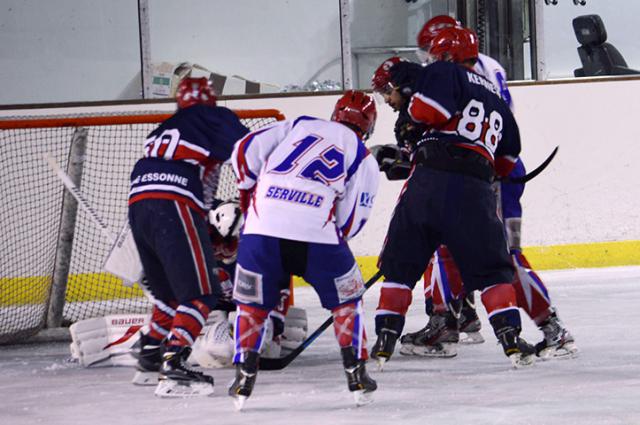 Photo hockey Coupe de France - Coupe de France - 1er Tour : Evry  vs Asnires - Les Peaux Rouges scalpent les Castors