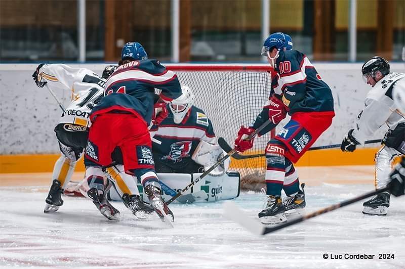 Photo hockey Coupe de France - Coupe de France - 1er tour : Luxembourg vs Roanne - Roanne se qualifie  Luxembourg