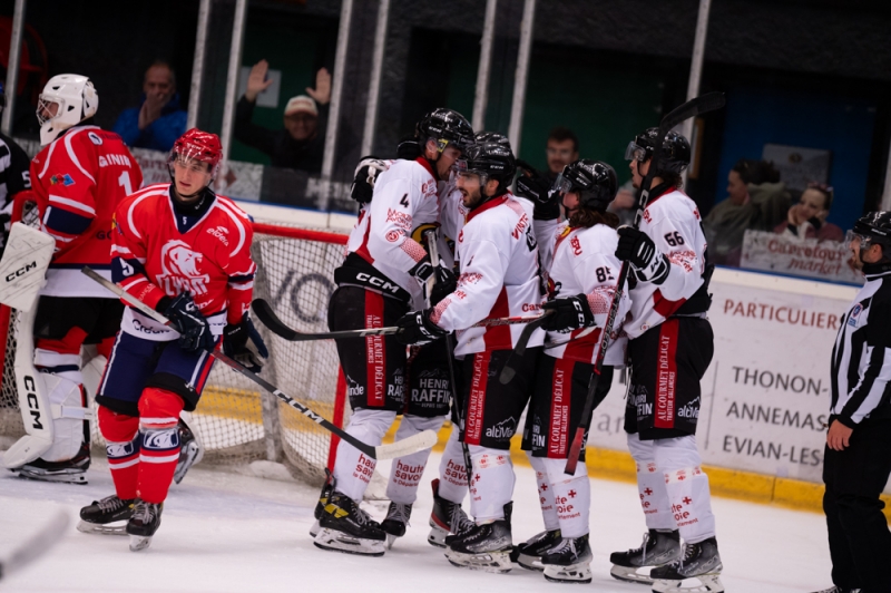 Photo hockey Coupe de France - Coupe de France - 1er tour : Lyon vs Morzine-Avoriaz - Premire victoire officielle pour les Morzinois ! 