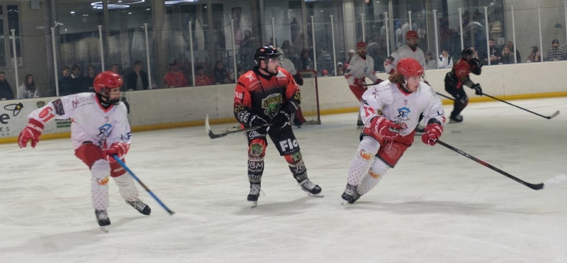 Photo hockey Coupe de France - Coupe de France - 1er tour : Nimes vs Valence - Pas de miracle pour les Krocos