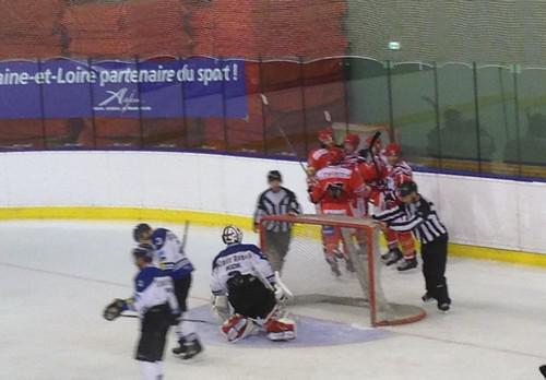 Photo hockey Coupe de France - Coupe de France 1/16mes de finale : Cholet  vs Nantes - Corsaires recals, Dogs qualifis