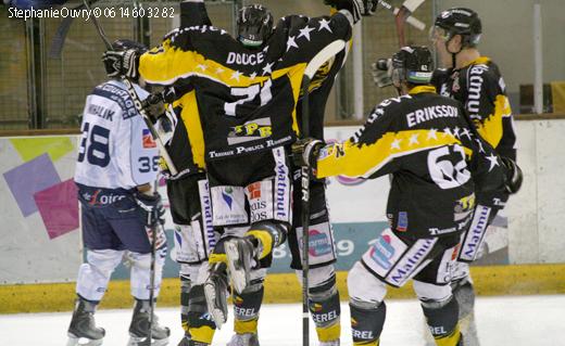 Photo hockey Coupe de France - Coupe de France 1/2 finale : Rouen vs Angers  - Bercy beaucoup Rouen