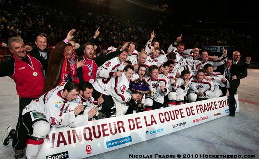 Photo hockey Coupe de France - Coupe de France Finale : Rouen vs Brianon  - CDF : La fin d