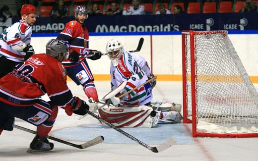 Photo hockey Coupe de la Ligue ARCHIVES - Coupe de la Ligue  : 1/8 3me journe : Grenoble  vs Mont-Blanc - 5+5+5=15