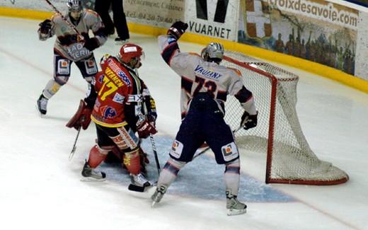 Photo hockey Coupe de la Ligue ARCHIVES - Coupe de la Ligue  : 1/8 6me journe : Morzine-Avoriaz vs Grenoble  - Morzine choue aux portes de la qualification