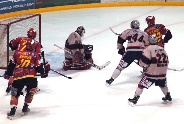 Photo hockey Coupe de la Ligue ARCHIVES - Coupe de la Ligue  : 1/8 6me journe : Morzine-Avoriaz vs Grenoble  - Morzine choue aux portes de la qualification