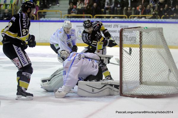 Photo hockey Coupe de la Ligue ARCHIVES - Coupe de la Ligue : 1/2 retour : Rouen vs Gap  - CDL : Rouen  la dfense du titre.