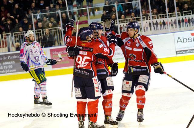 Photo hockey Coupe de la Ligue ARCHIVES - Coupe de la Ligue : 1/4 retour  : Epinal  vs Angers  - Les Ducs se qualifient sans trembler