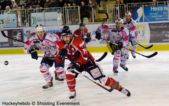 Photo hockey Coupe de la Ligue ARCHIVES - Coupe de la Ligue : 1/4 retour  : Epinal  vs Angers  - Les Ducs se qualifient sans trembler