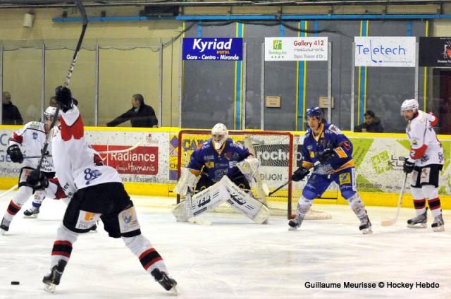 Photo hockey Coupe de la Ligue ARCHIVES - Coupe de la Ligue : 1/4 retour : Dijon  vs Brianon  - Dans l