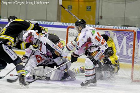 Photo hockey Coupe de la Ligue ARCHIVES - Coupe de la Ligue : 1/4 retour : Rouen vs Amiens  - CDL : Rouen Puissance 6