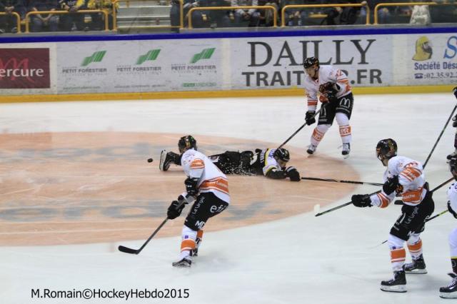 Photo hockey Coupe de la Ligue ARCHIVES - Coupe de la Ligue : 1/8 me, 1re journe : Rouen vs Epinal  - Copie blanche