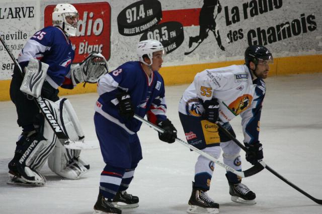 Photo hockey Coupe de la Ligue ARCHIVES - Coupe de la Ligue : 1/8me, 3me  journe : Chamonix  vs France U20 - Chamonix dmarre bien sa saison