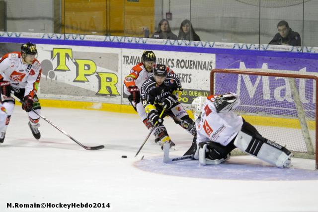 Photo hockey Coupe de la Ligue ARCHIVES - Coupe de la Ligue : 1/8me, 5me journe : Rouen vs Amiens  - La discipline fait dfaut.