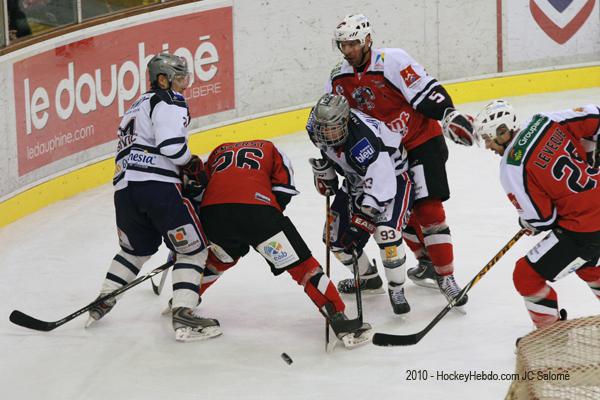 Photo hockey Coupe de la Ligue ARCHIVES - Coupe de la Ligue : finale : Brianon  vs Grenoble  - Puisqu