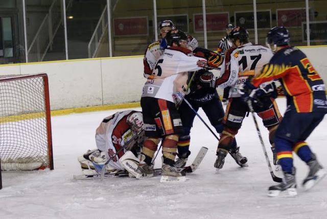 Photo hockey Division 1 - D1 : 11me journe : Nice vs Bordeaux - Nice - Bordeaux en images