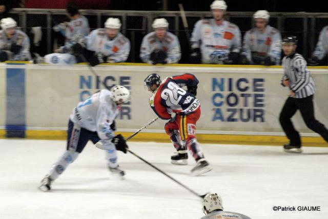 Photo hockey Division 1 - D1 : 11me journe : Nice vs Montpellier  - Les Aigles repartent