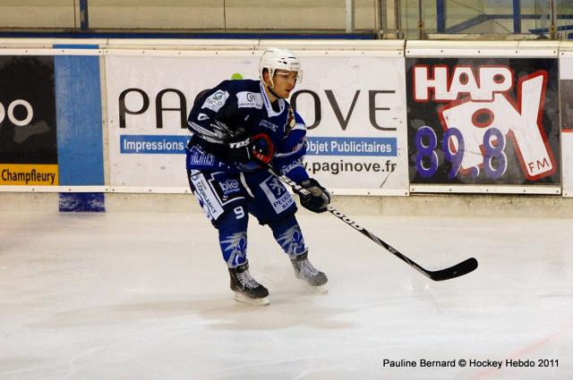 Photo hockey Division 1 - D1 : 12me journe : Reims vs Anglet - LHormadi prend une leon